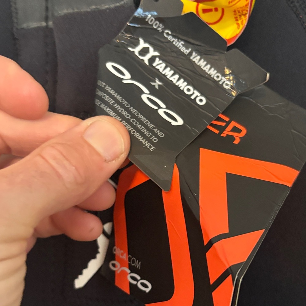 Orca Black and‎ Orange Full-Body Wetsuit - Picture 3 of 7